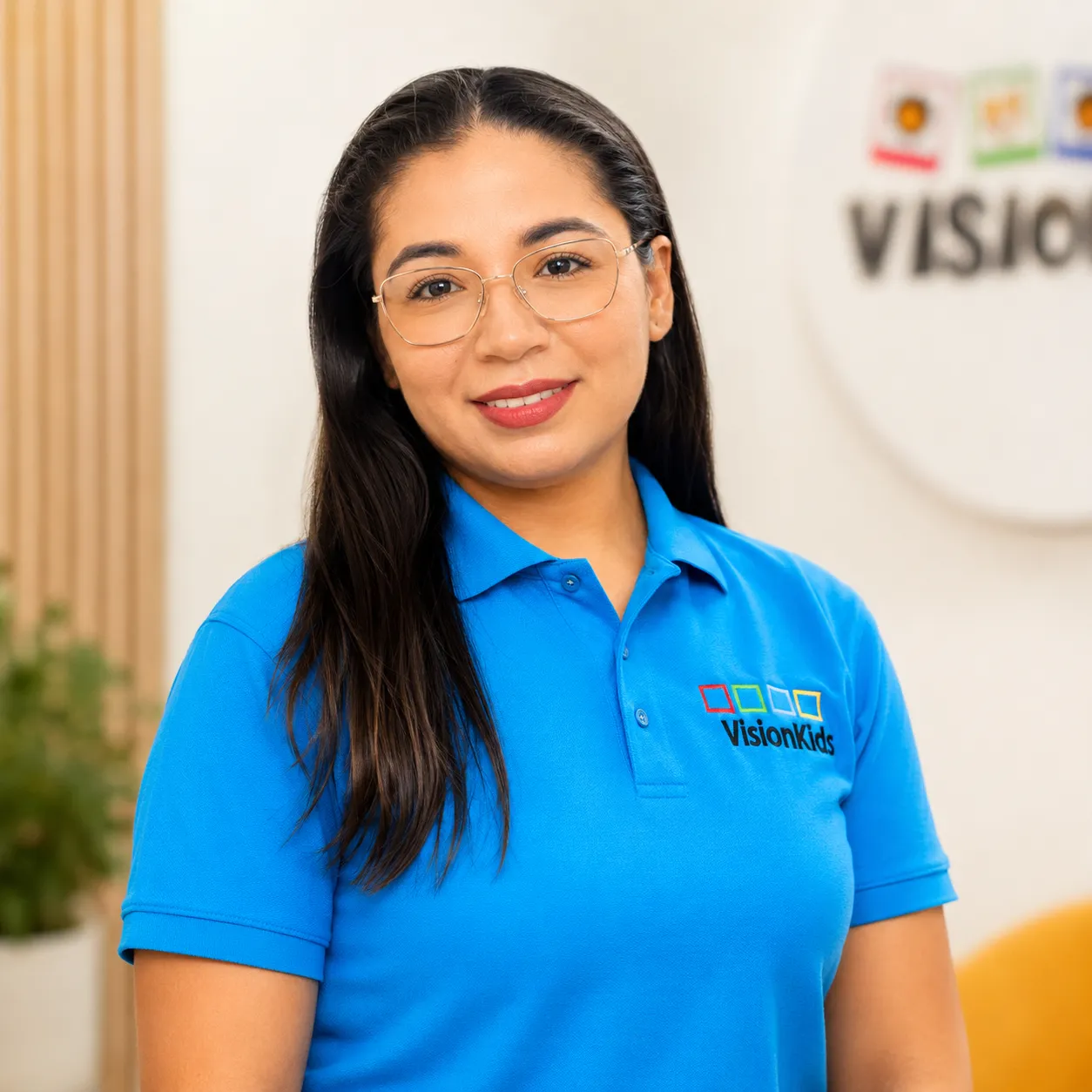 Retrato de Teacher Jesica, integrante del equipo VisionKids